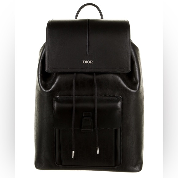 Dior Other - Dior Oblique leather galaxy backpack